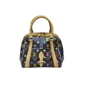 Louis Vuitton Monogram Multicolore Multicolor Priscilla Handbag Noir Black